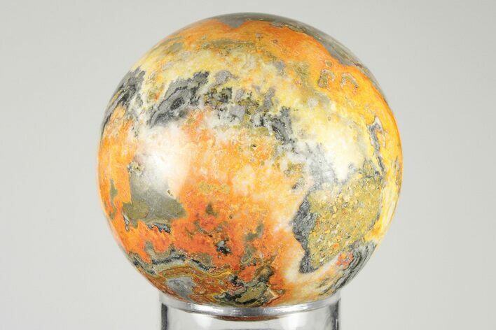 Polished Bumblebee Jasper Sphere - Indonesia #194558